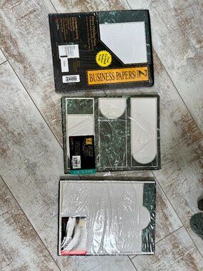 Bundle "Marble Design" Letterhead Stationary & Brochures